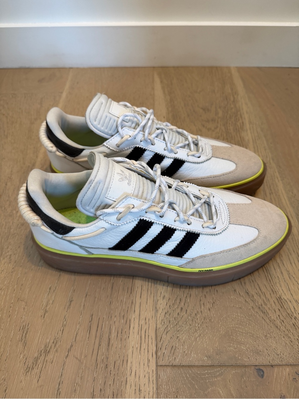 Adidas x Ivy Park Super Sleek 72 White Gum Platform Sneakers S29030 Sz [X]
